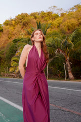 Lina Magenta Dress