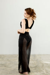 Pant Celeste Organza Black
