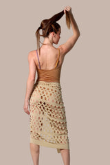 Etherea Gold Laser Scarf