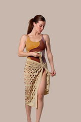 Etherea Gold Laser Scarf