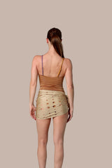 Etherea Mini Gold Laser Scarf