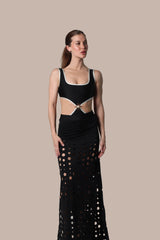 Boreal Black Laser Skirt