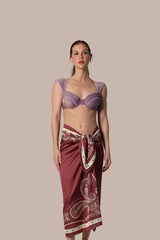 Silk Scarf "Lo que es para ti, te encuentra"