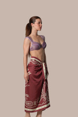 Silk Scarf "Lo que es para ti, te encuentra"