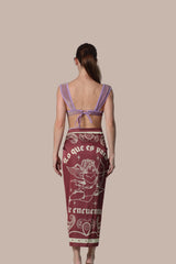 Silk Scarf "Lo que es para ti, te encuentra"