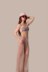Paulina Pants Beige Mesh