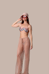 Paulina Pants Beige Mesh