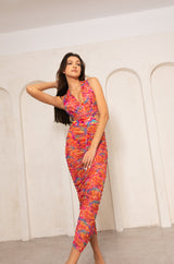 Margarita Dress Colorful Blossom