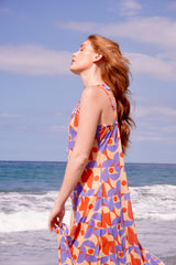 Bora Retro Orange Cover-Up