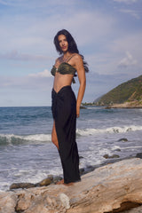 Arena Long Skirt Black