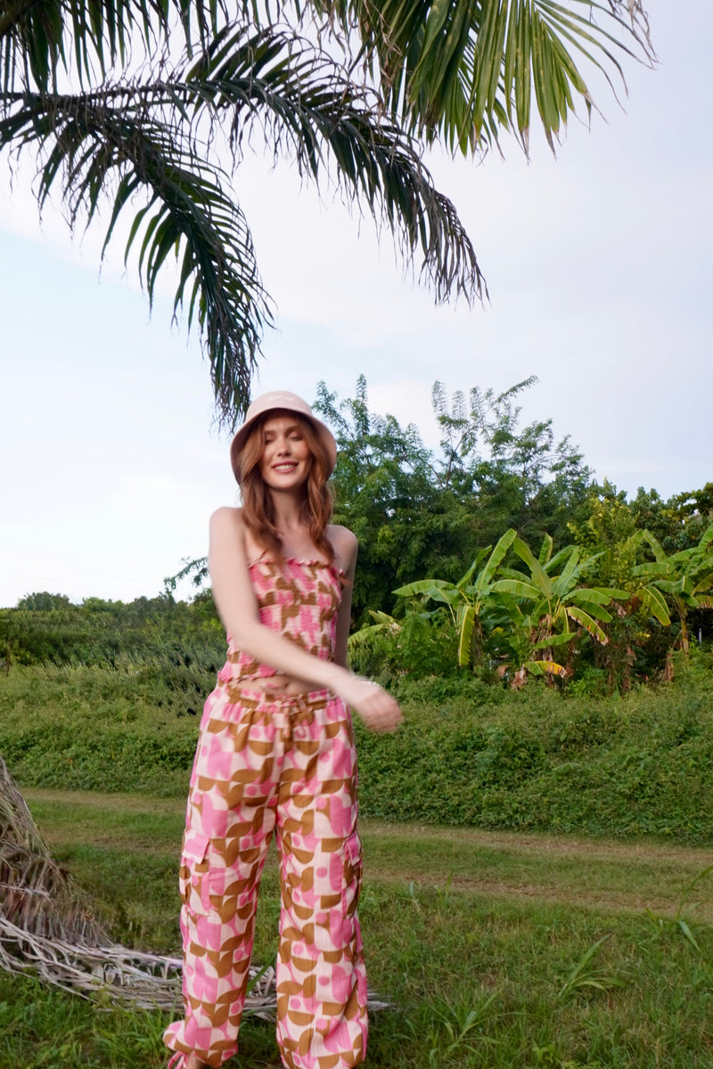 Set Cargo Kea Retro Pink