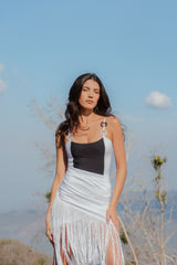 Brisa White Skirt