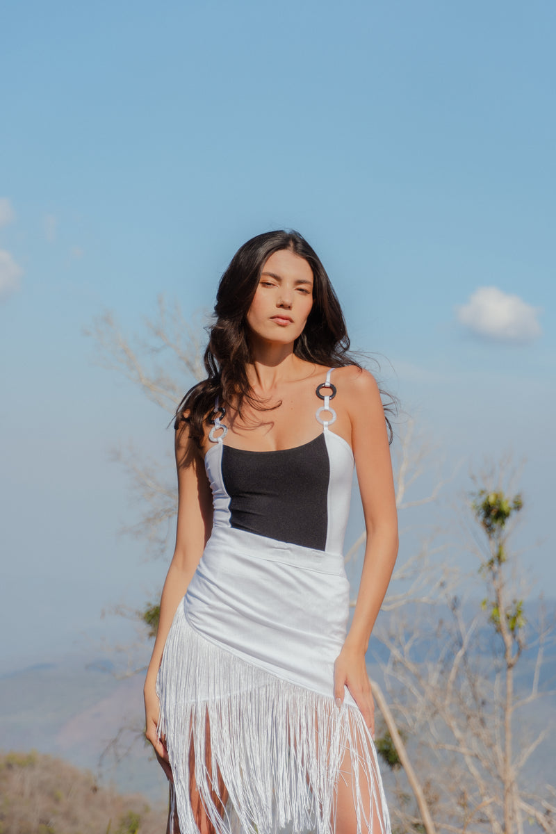 Brisa White Skirt