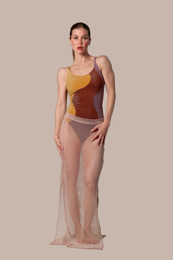 Sara Mesh Skirt