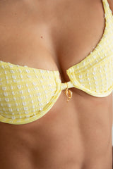 Luna Textured Butter Yellow
