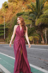 Lina Magenta Dress