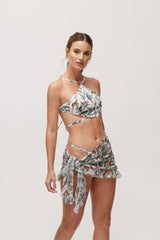 Lirio White Jungle Skirt Cover-up