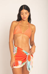 Scarf Coral Rojo